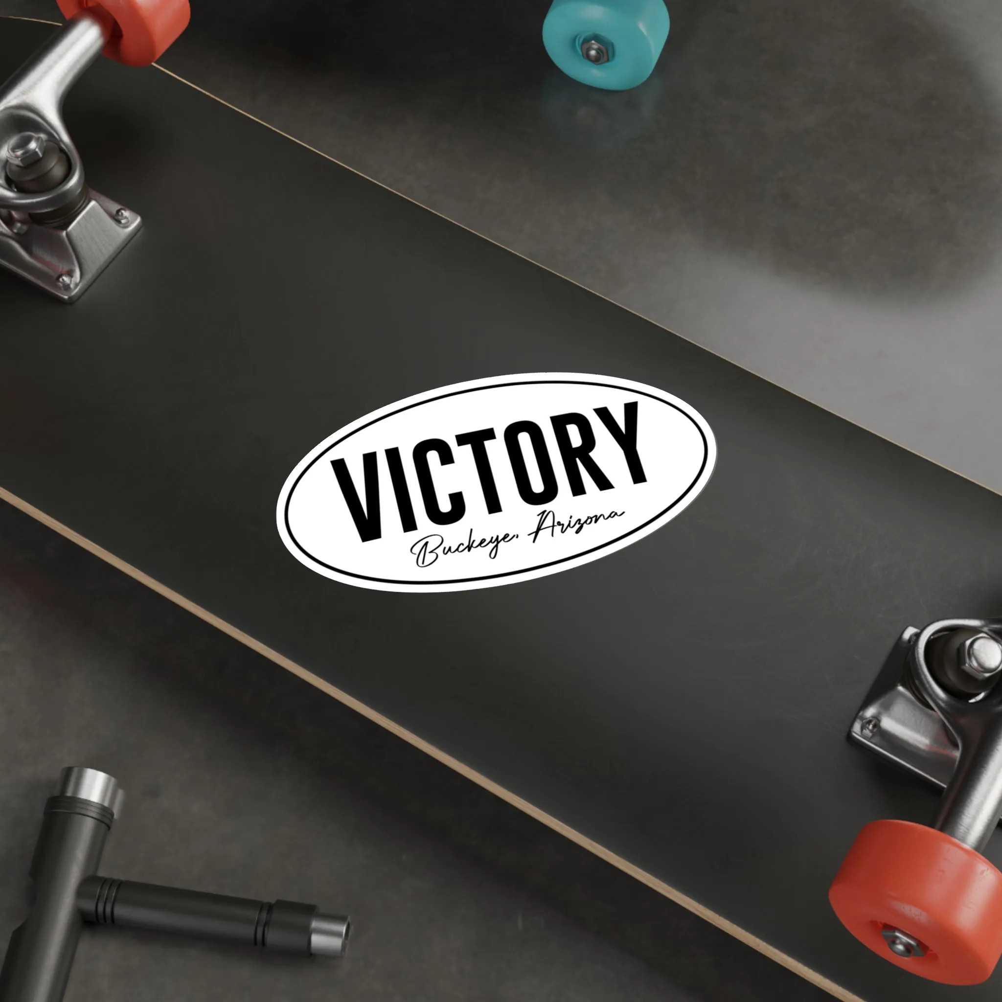 Victory Buckeye, Arizona Die-Cut Stickers for fans and residents of Victory at Verrado by Vtown Designs