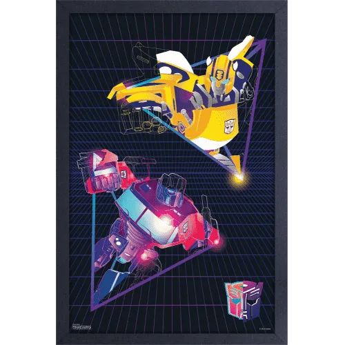 Wall Art Transformers Autobots 12" x 18" Framed Poster Print