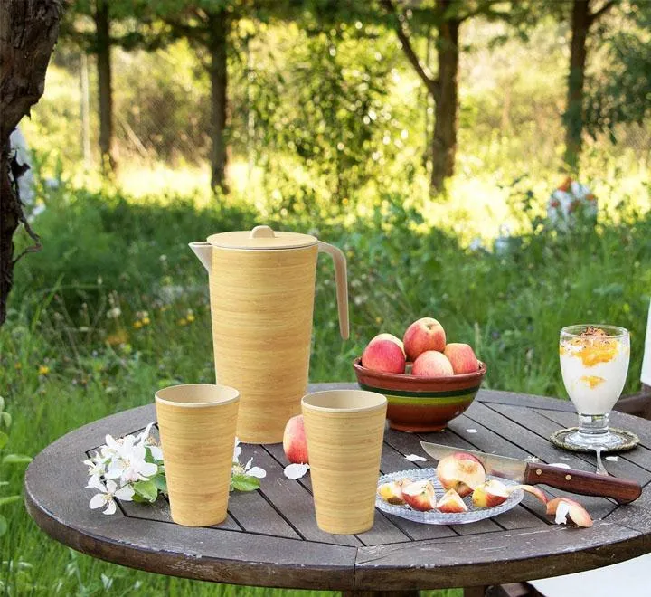 Water Pitcher Set with Lid