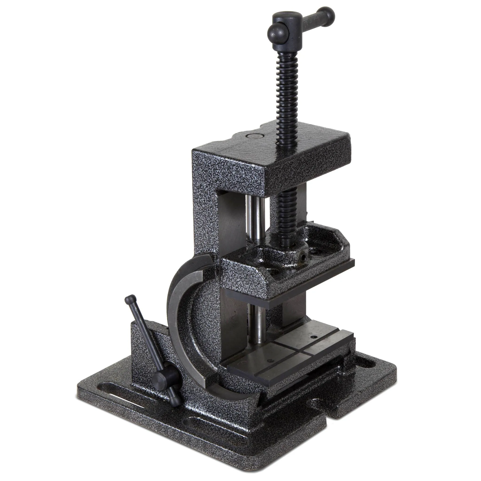 WEN TV434 4.25 in. Industrial Strength Benchtop and Drill Press Tilting Angle Vise