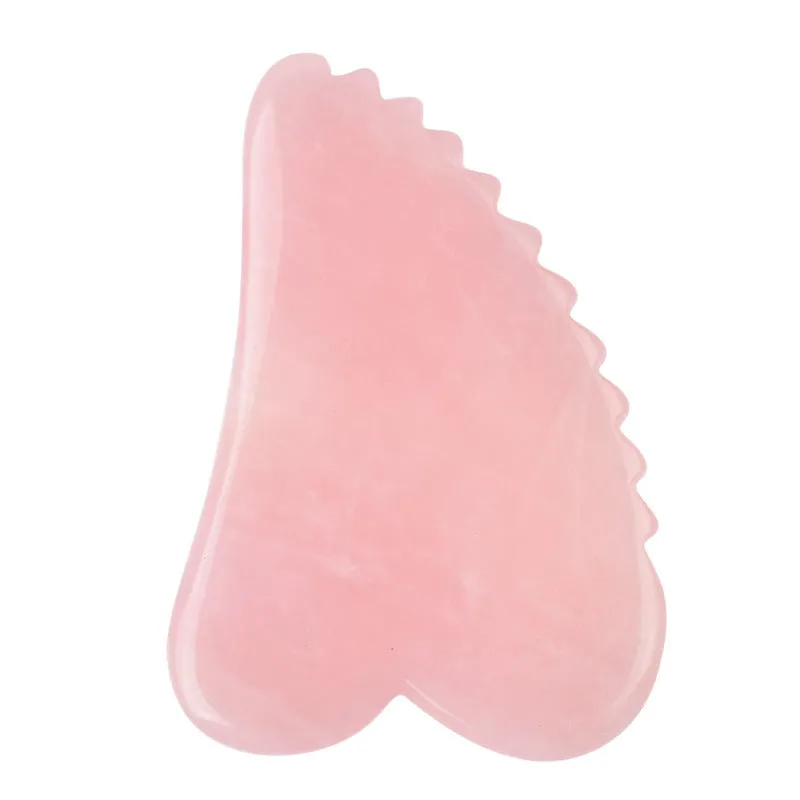 Whole Massage Gua Sha Tools Natural Rose Quartz Massage Stone