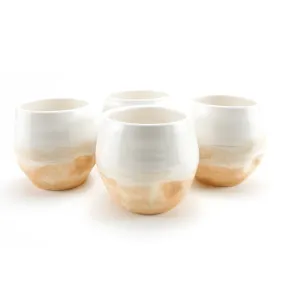 Wine Cup Set 12 oz - White Sand