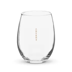 YAHWEH Stemless wine glass