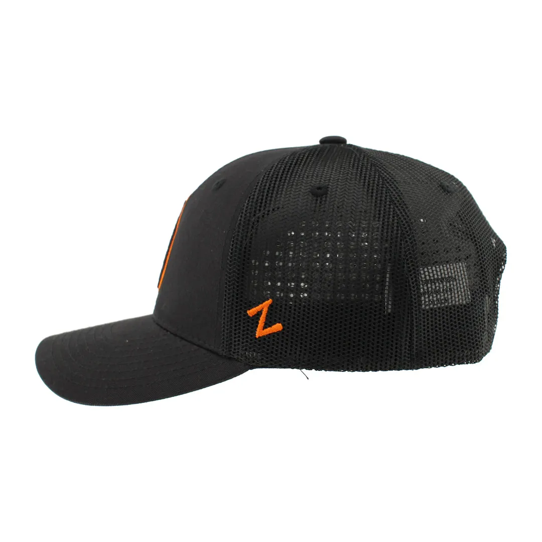 Zephyr Men's NHL Oil Drop Mesh Snapback Cap Black