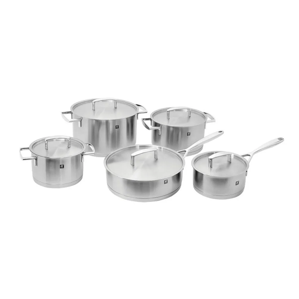 Zwilling Passion 10-Piece Stainless Steel Cookware Set - 66070-002